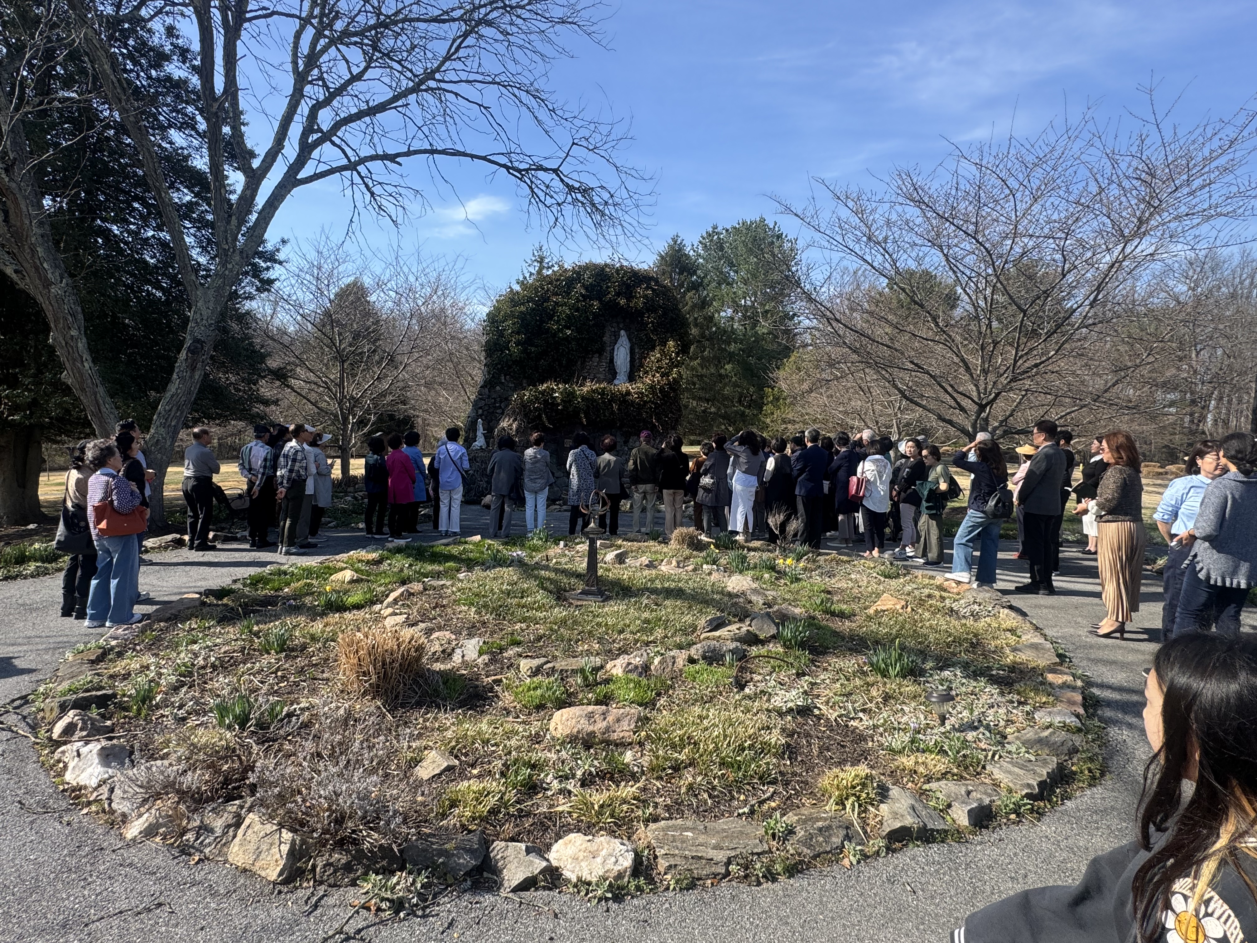 예비신자들과 성지순례