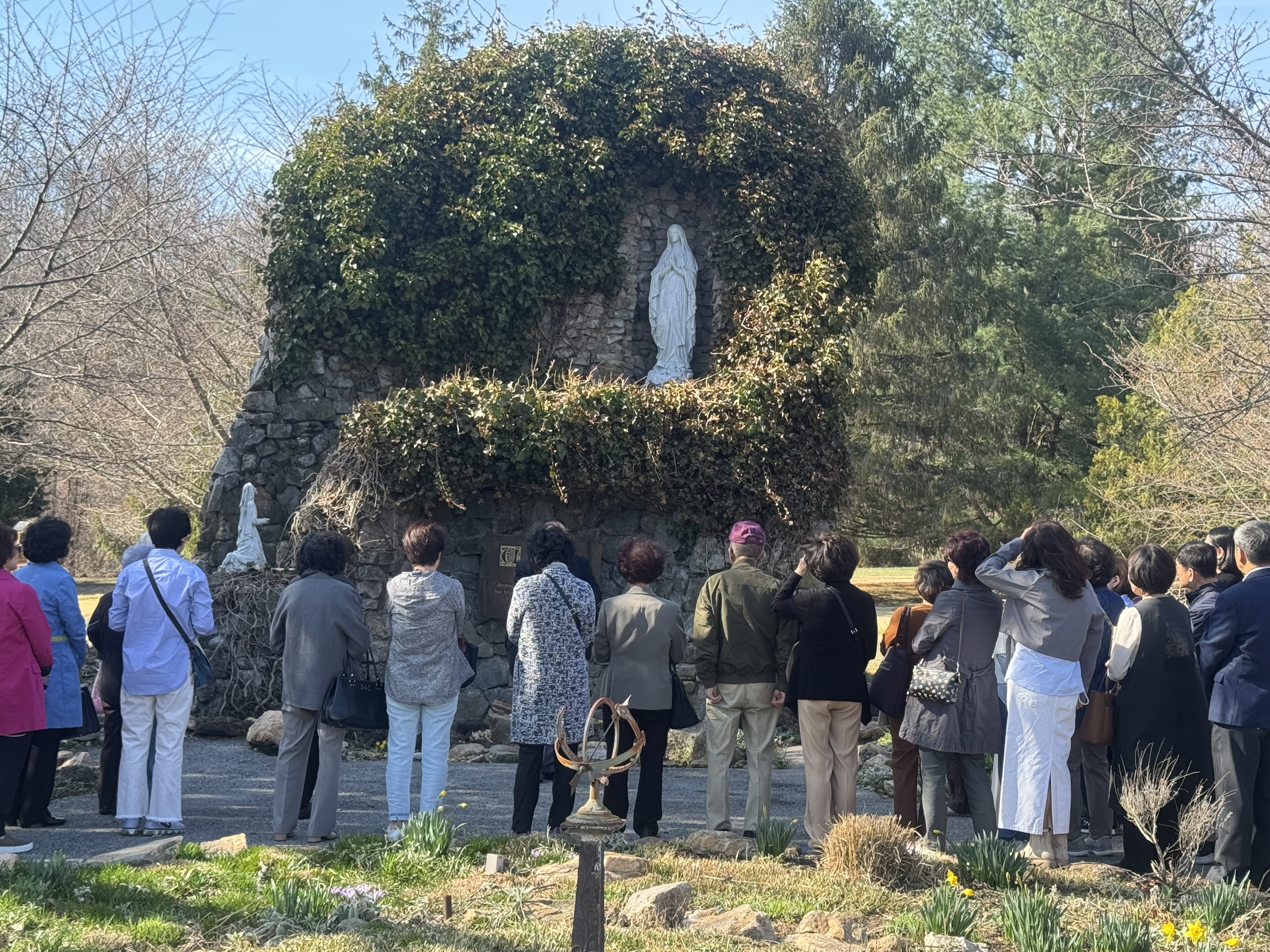 예비신자들과 성지순례