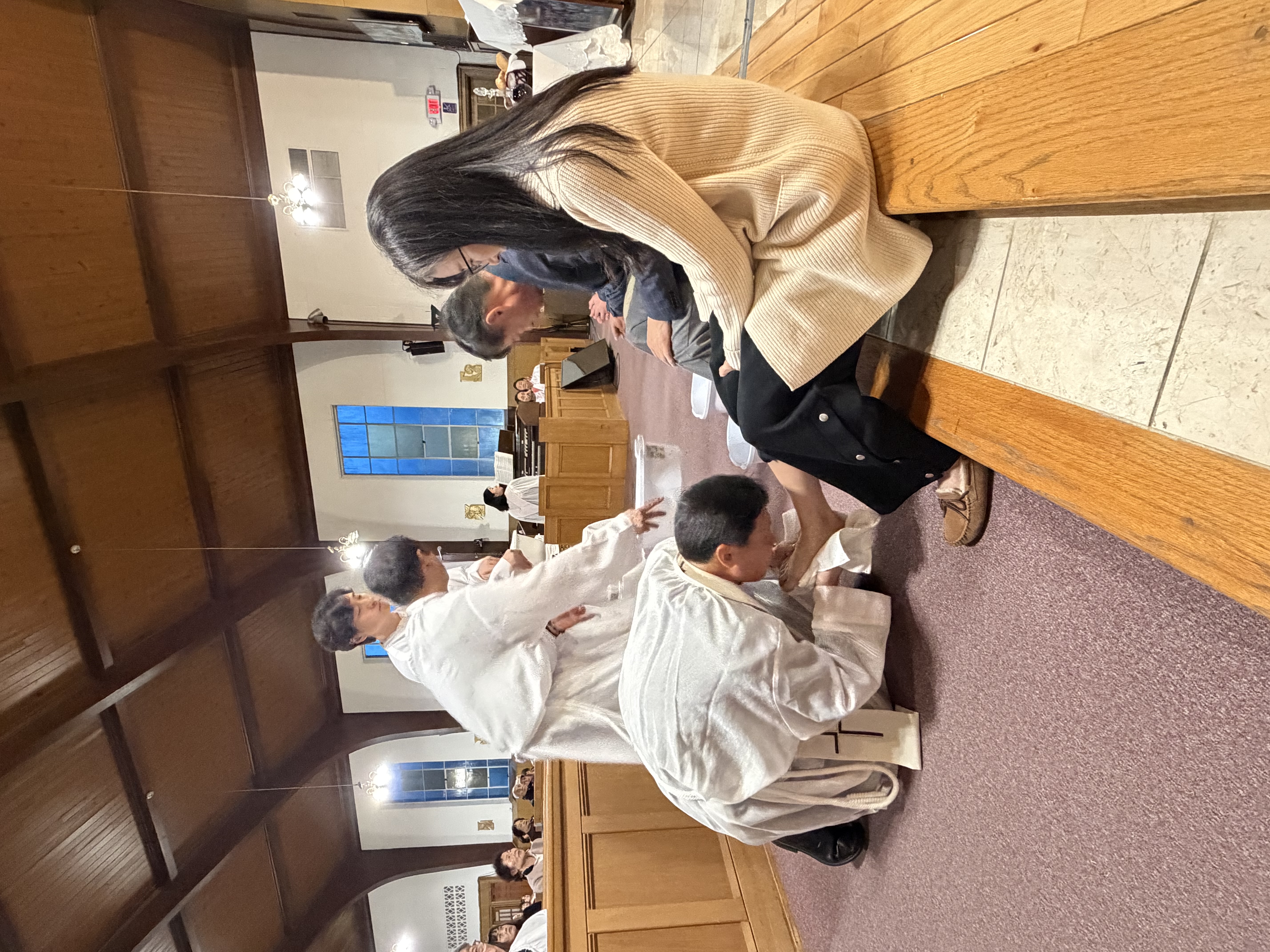 주님만찬 성목요일 세족례