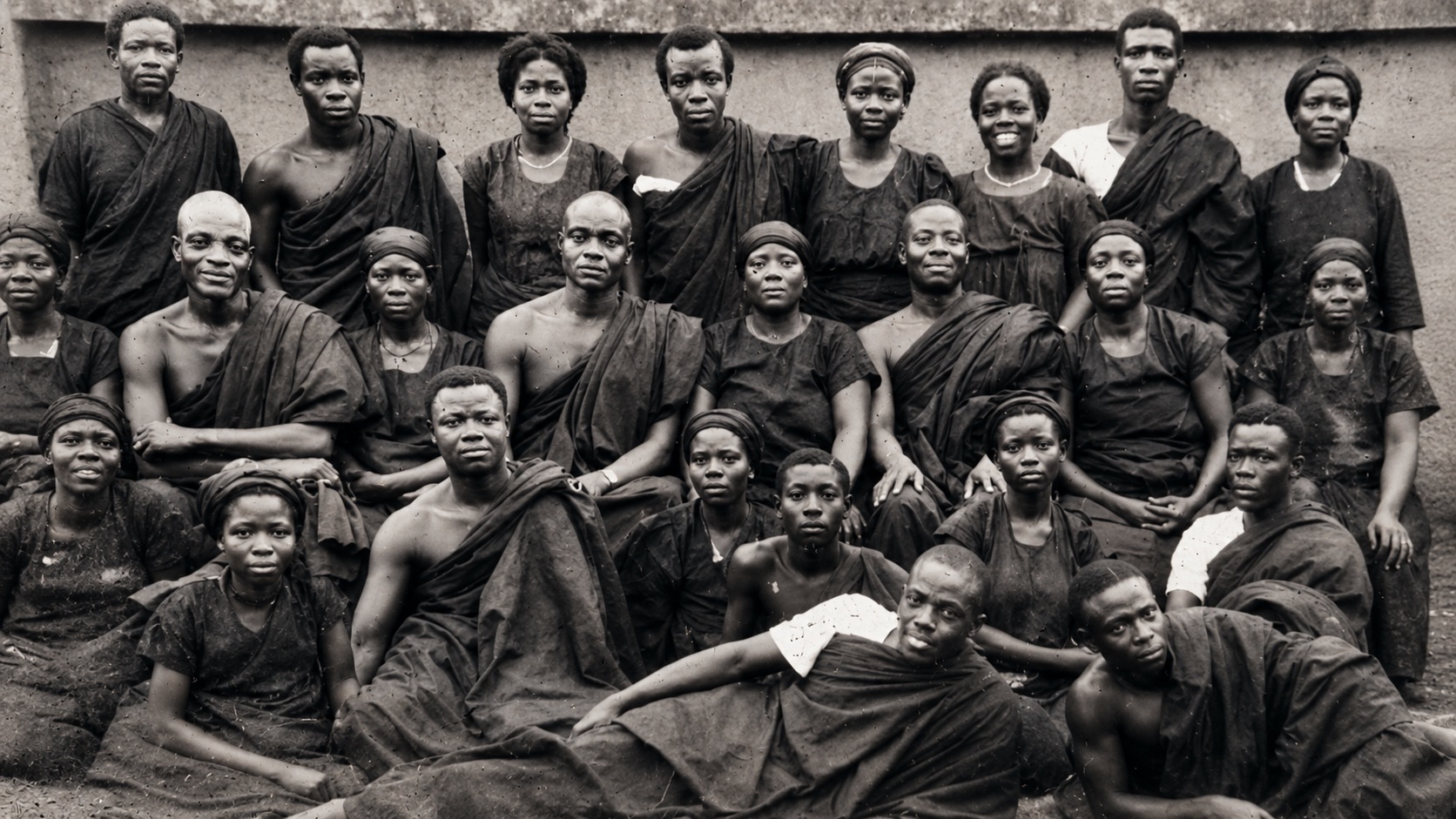 The Quarcoopome family at work, early settlement