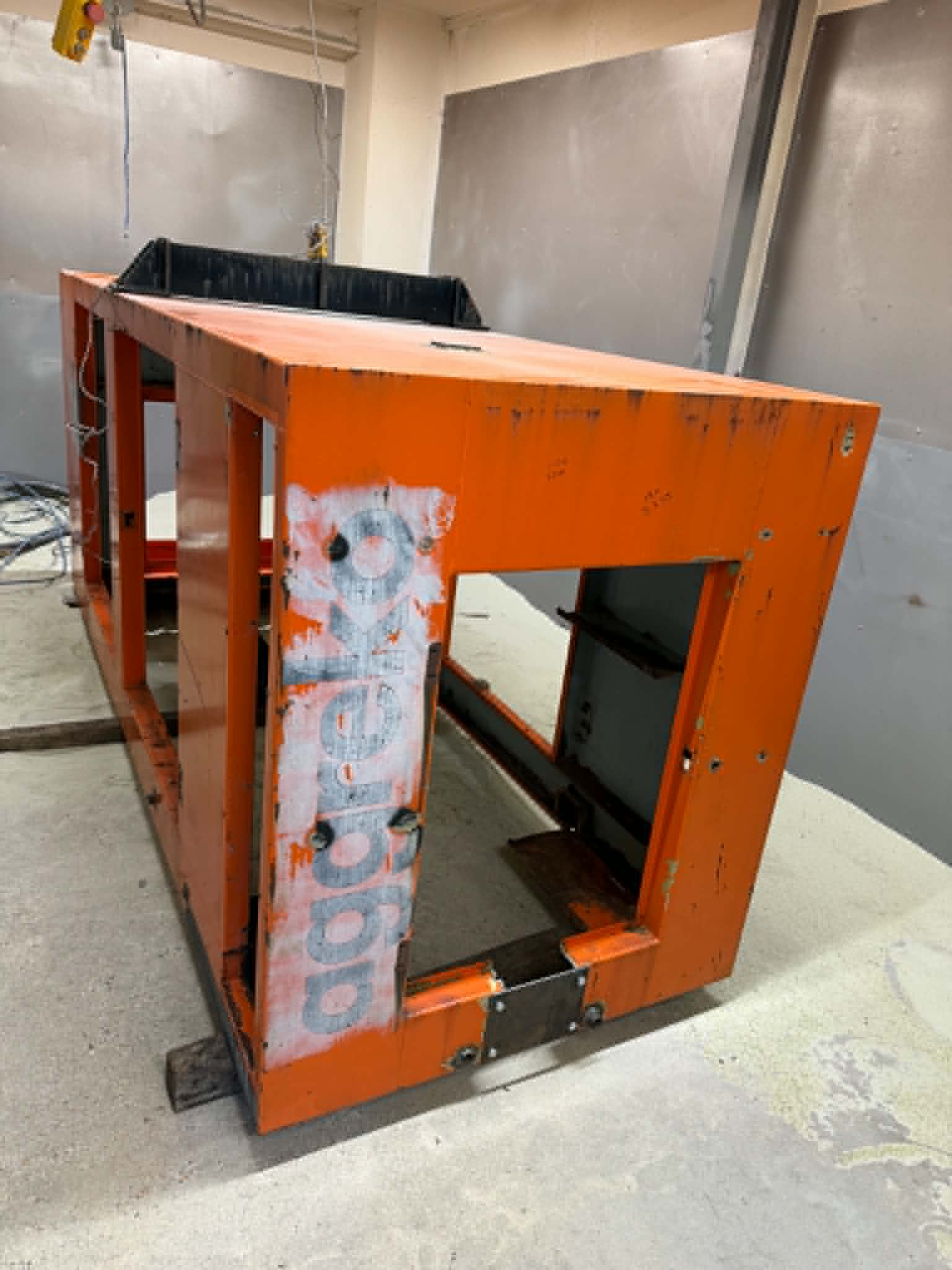 before blasting Canterbury Industrial Surface Restoration
