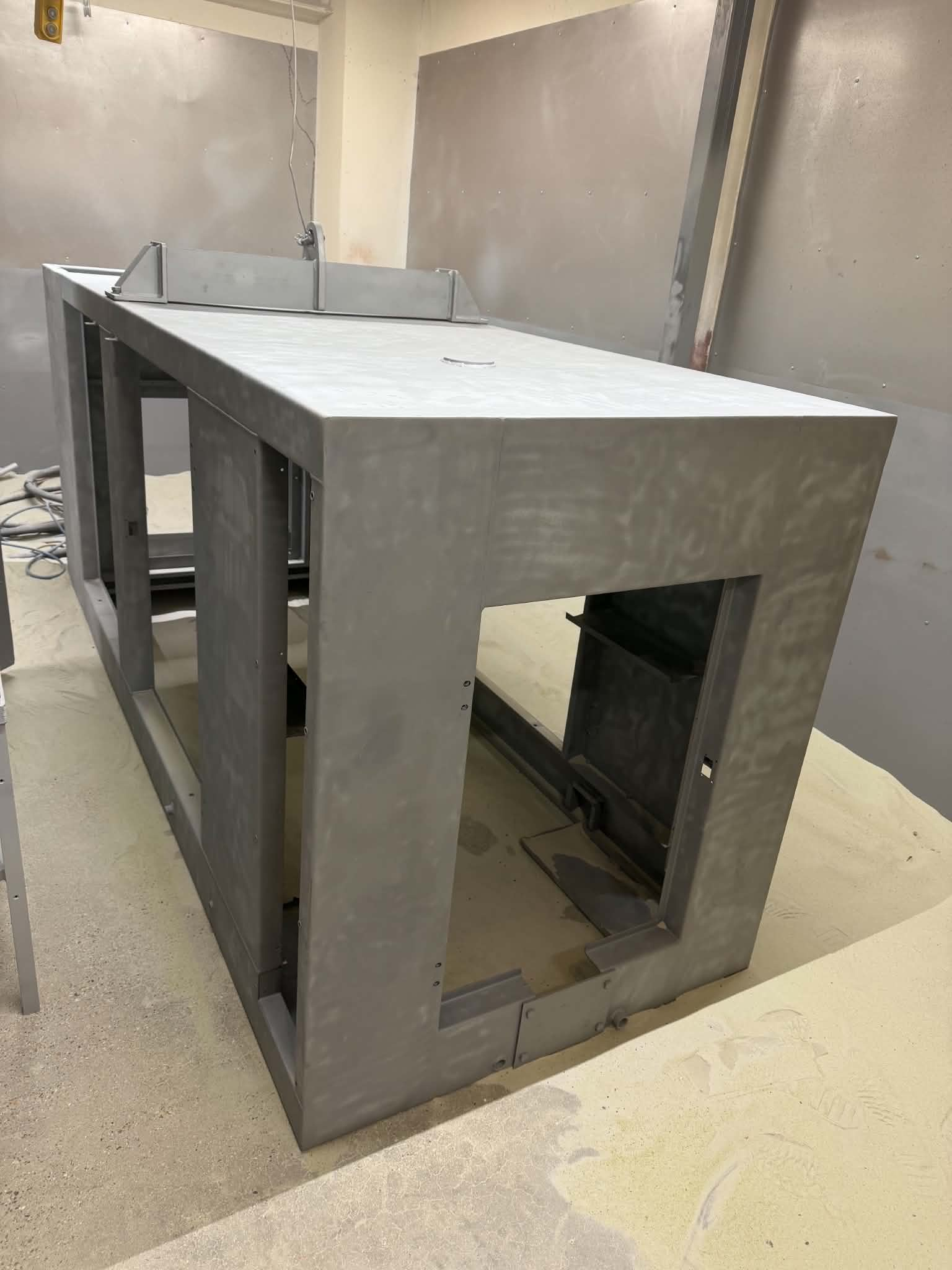 after blasting Canterbury Industrial Surface Restoration