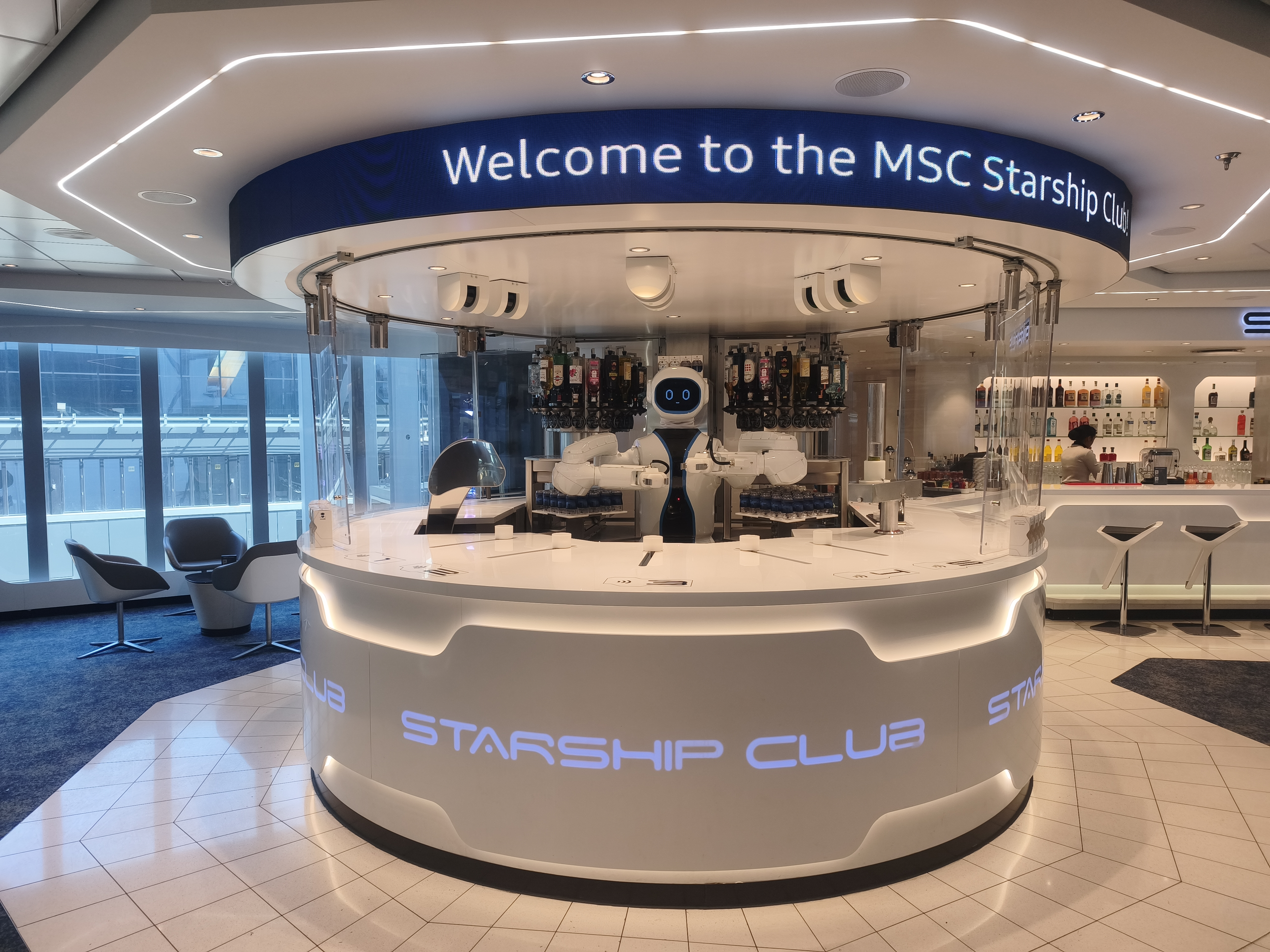 The Starship Club on MSC Virtuosa — where an AI called Rob makes your cocktails — photo 2