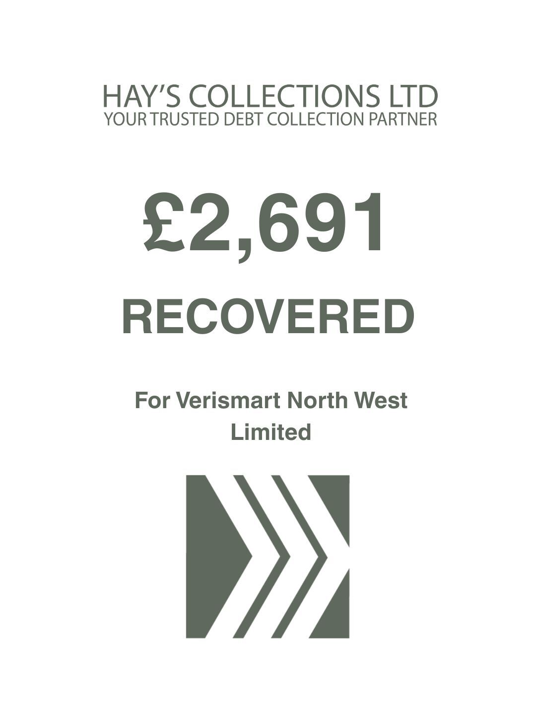 Debt recovered case 1