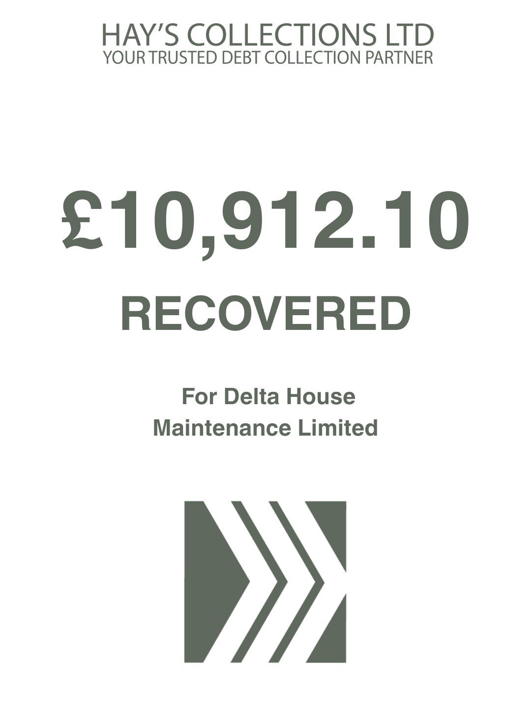 Debt recovered case 3