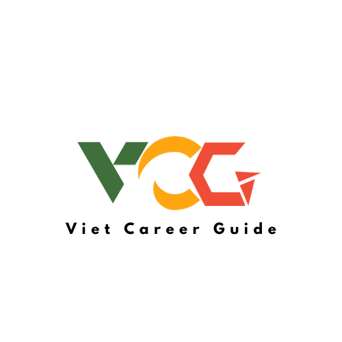 VCG Logo - Viet Career Guide geometric wordmark