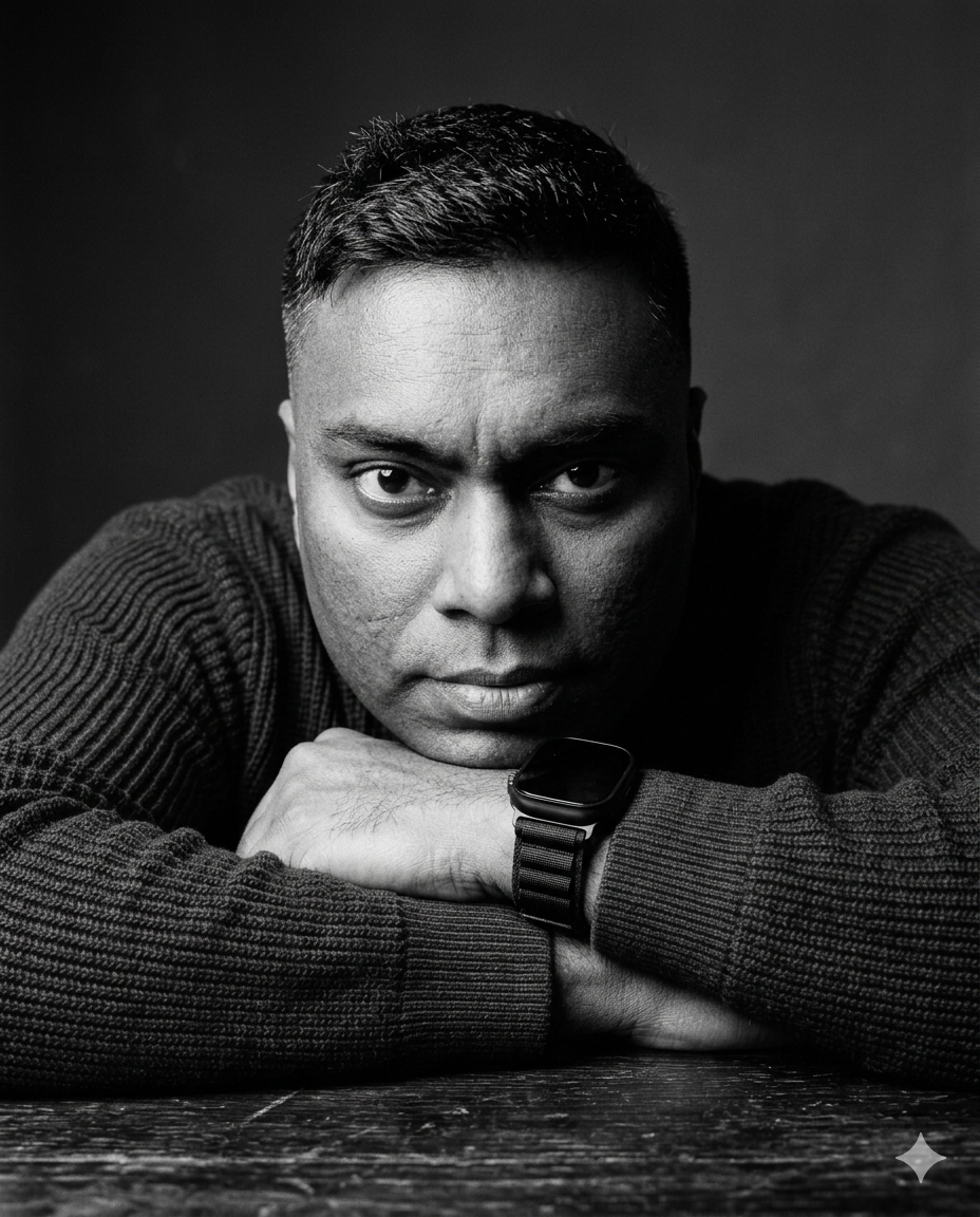 Sujal at a technology conference