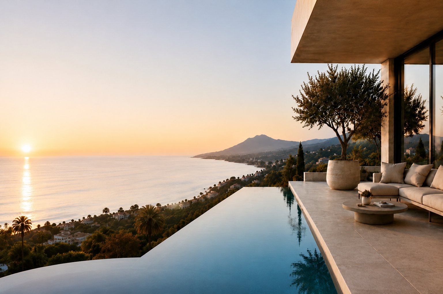 Luxury villa property exterior modern architecture