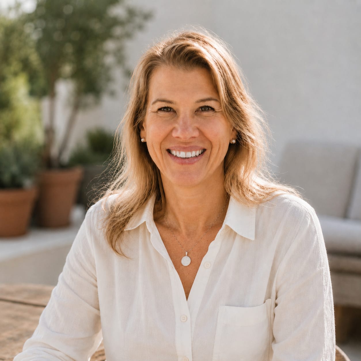 Katariina Salmelin relaxed portrait