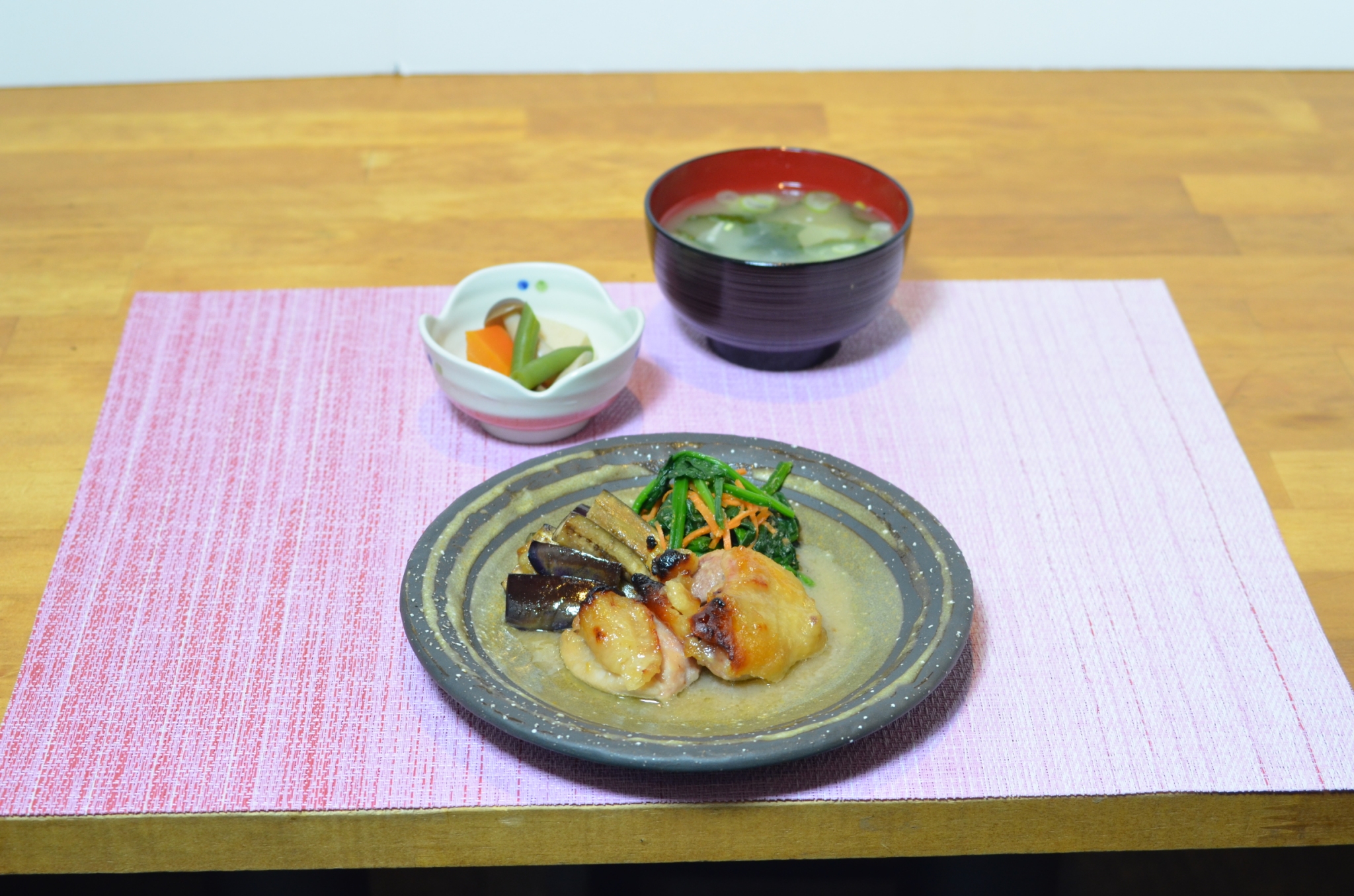 鶏肉の味噌焼き