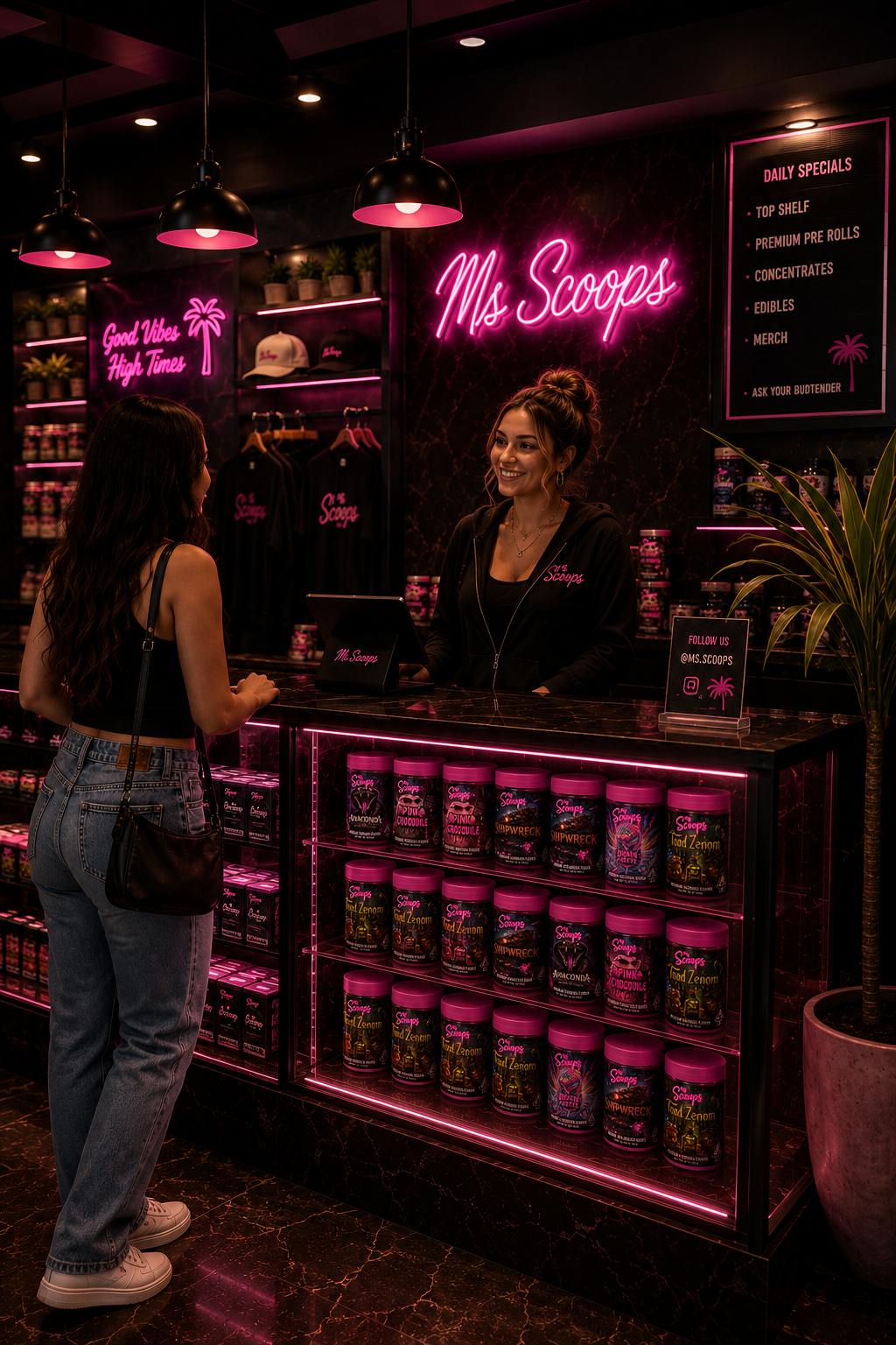 Ms. Scoops location