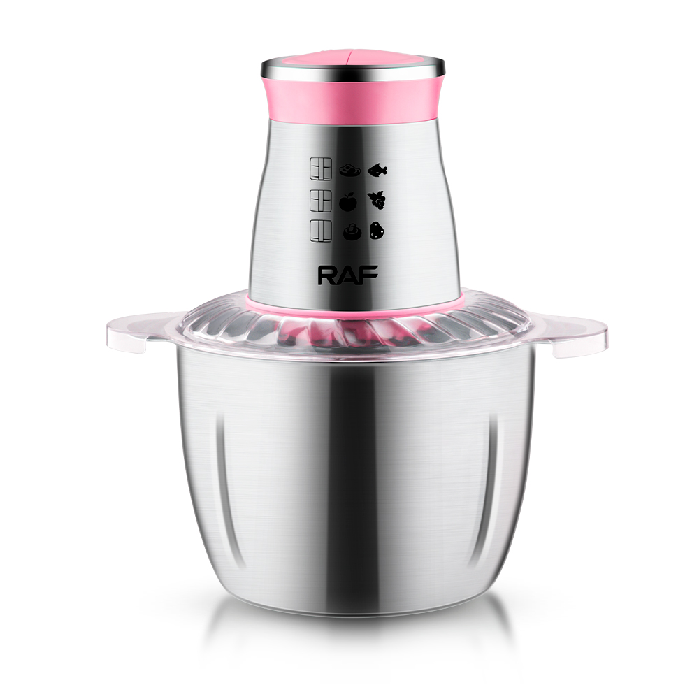 RAF R.7030 Food Processor Procesador de Alimentos 3L 1000W — Acero Inoxidable