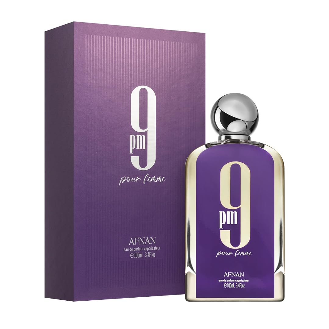Afnan 9PM Pour Femme EDP Concentrado 100ml — Perfume Árabe Femenino