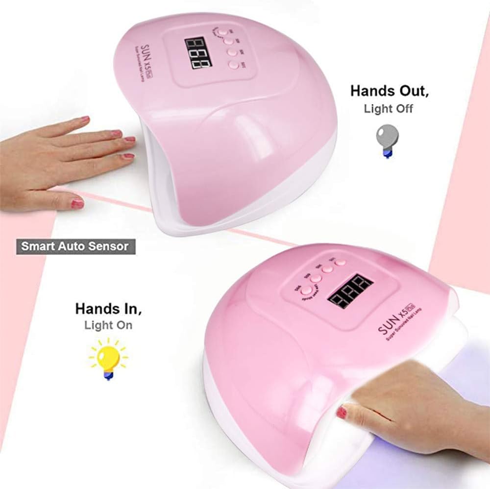 SUN 268W Lámpara UV LED Profesional para Uñas — Sensor Automático + 4 Temporizadores
