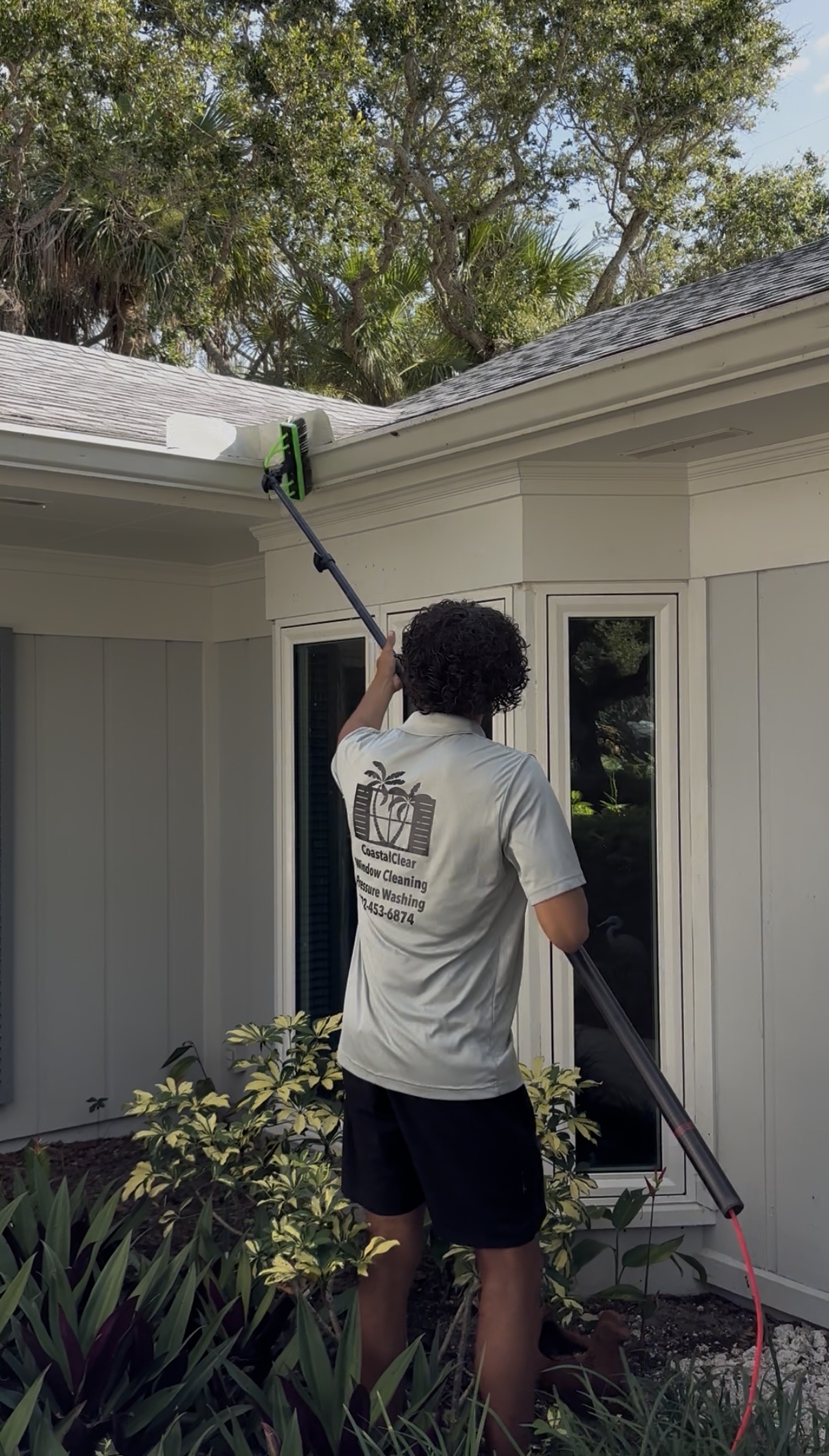Coastal Clear team on the job in Vero Beach