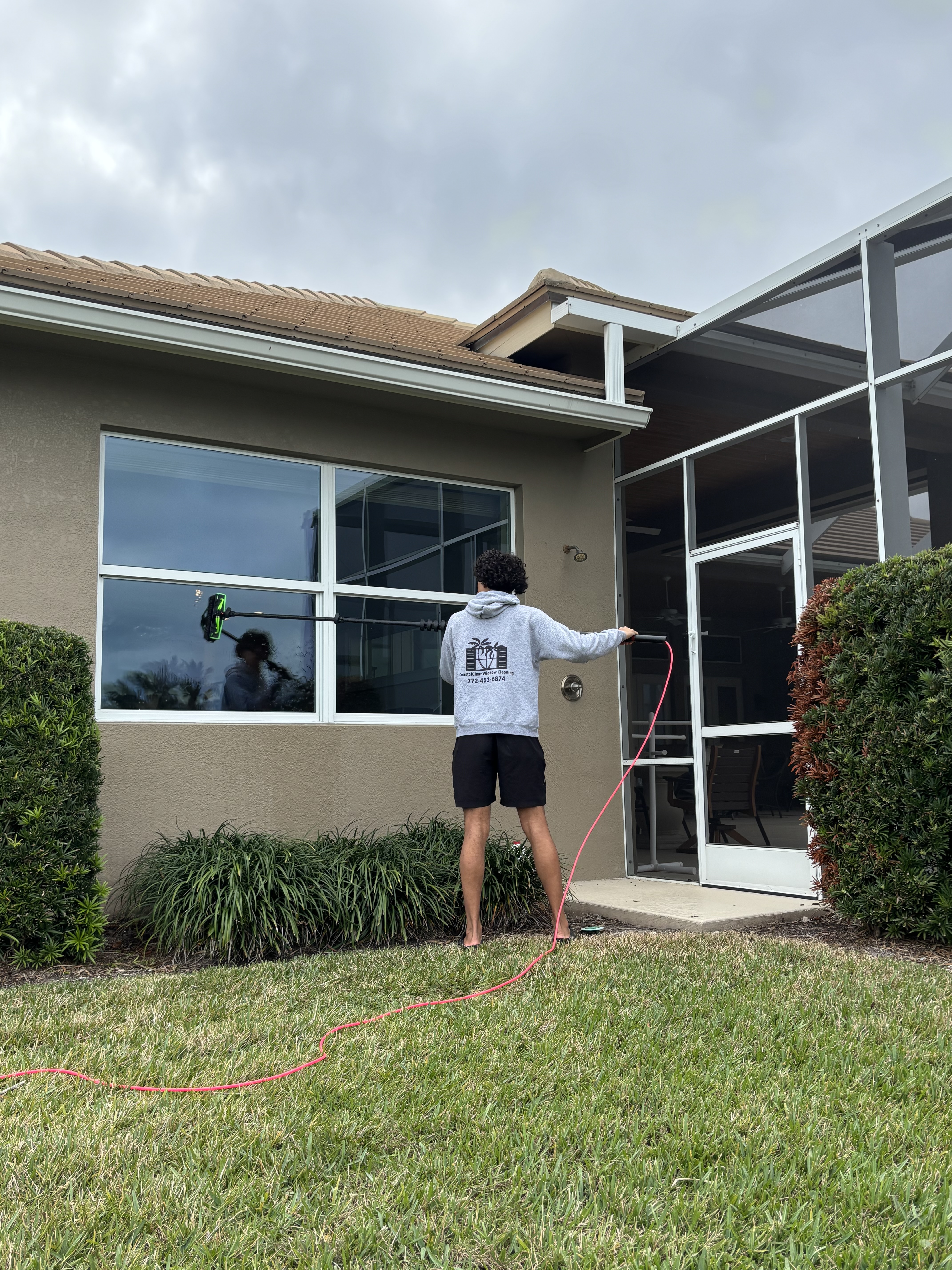 Coastal Clear team at work in Vero Beach