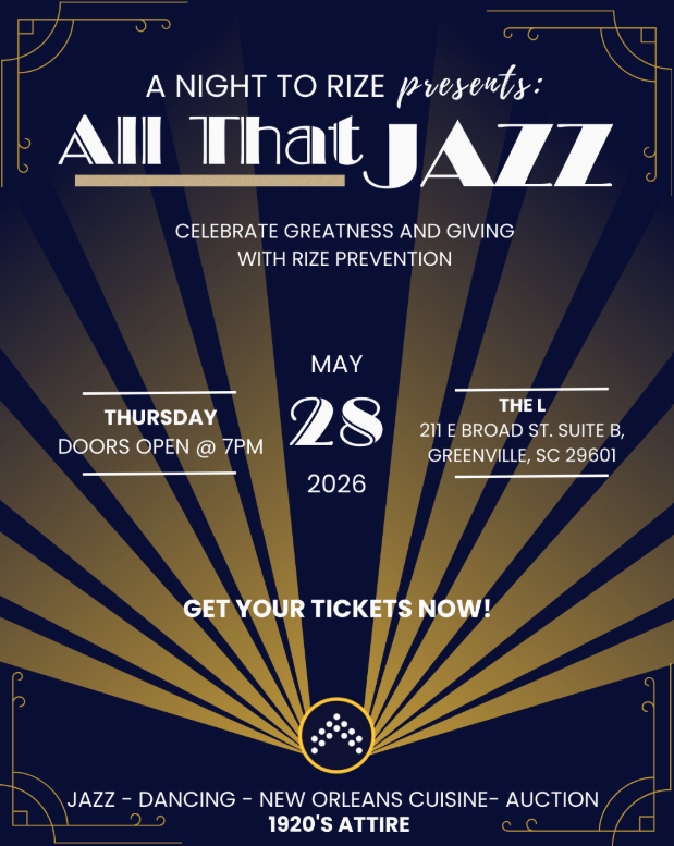 A Night to RIZE presents All That Jazz - 1920s Gala at The L in Greenville SC