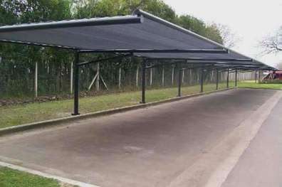 Estrutura de Cobertura em Condomínio