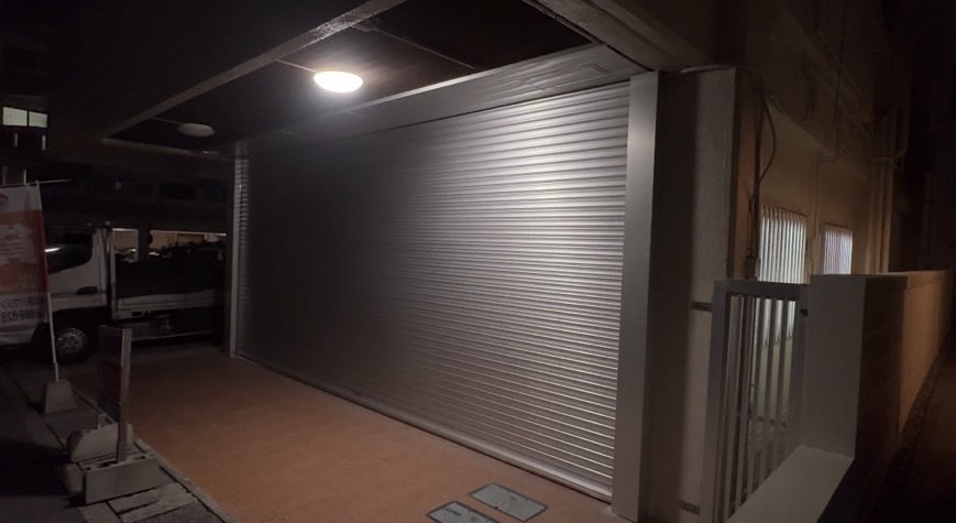 シャッター新設工事