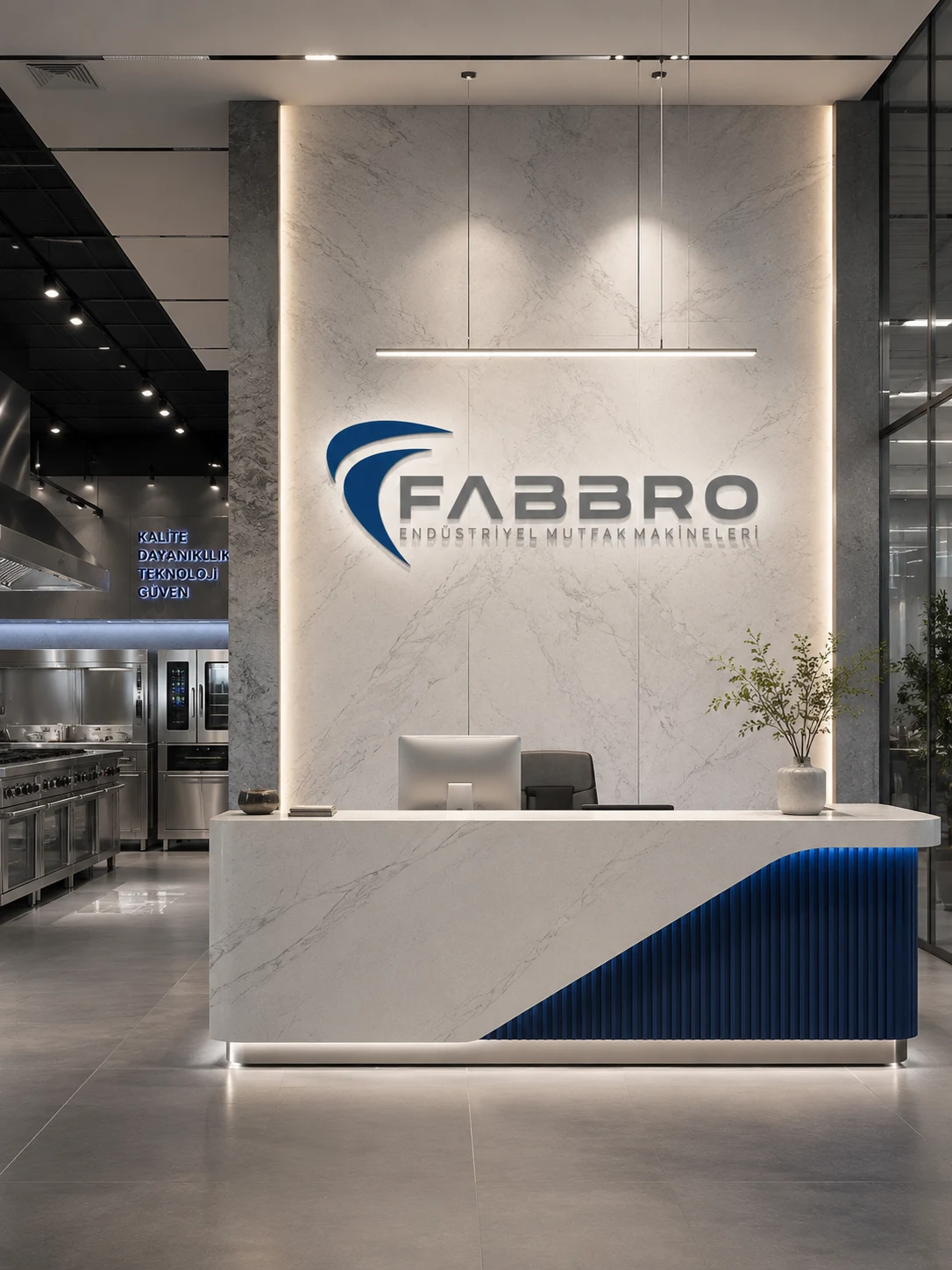 Fabbro Endüstriyel Mutfak projesi uygulama örneği 2