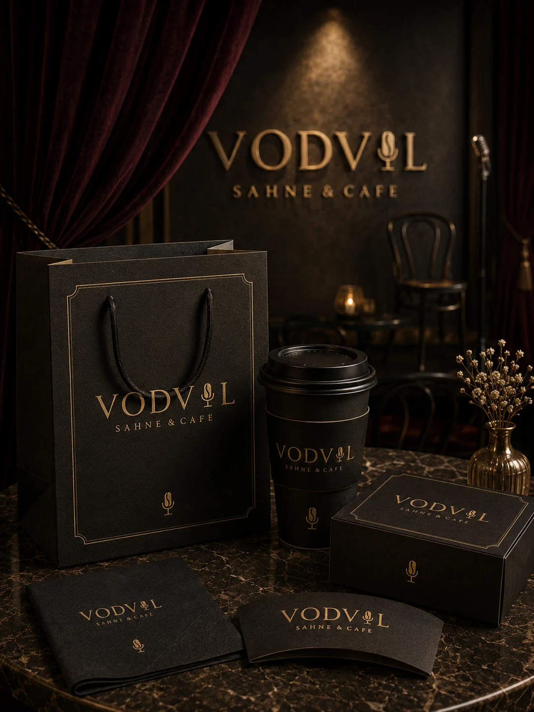 Vodvil Sahne & Cafe projesi uygulama örneği 5