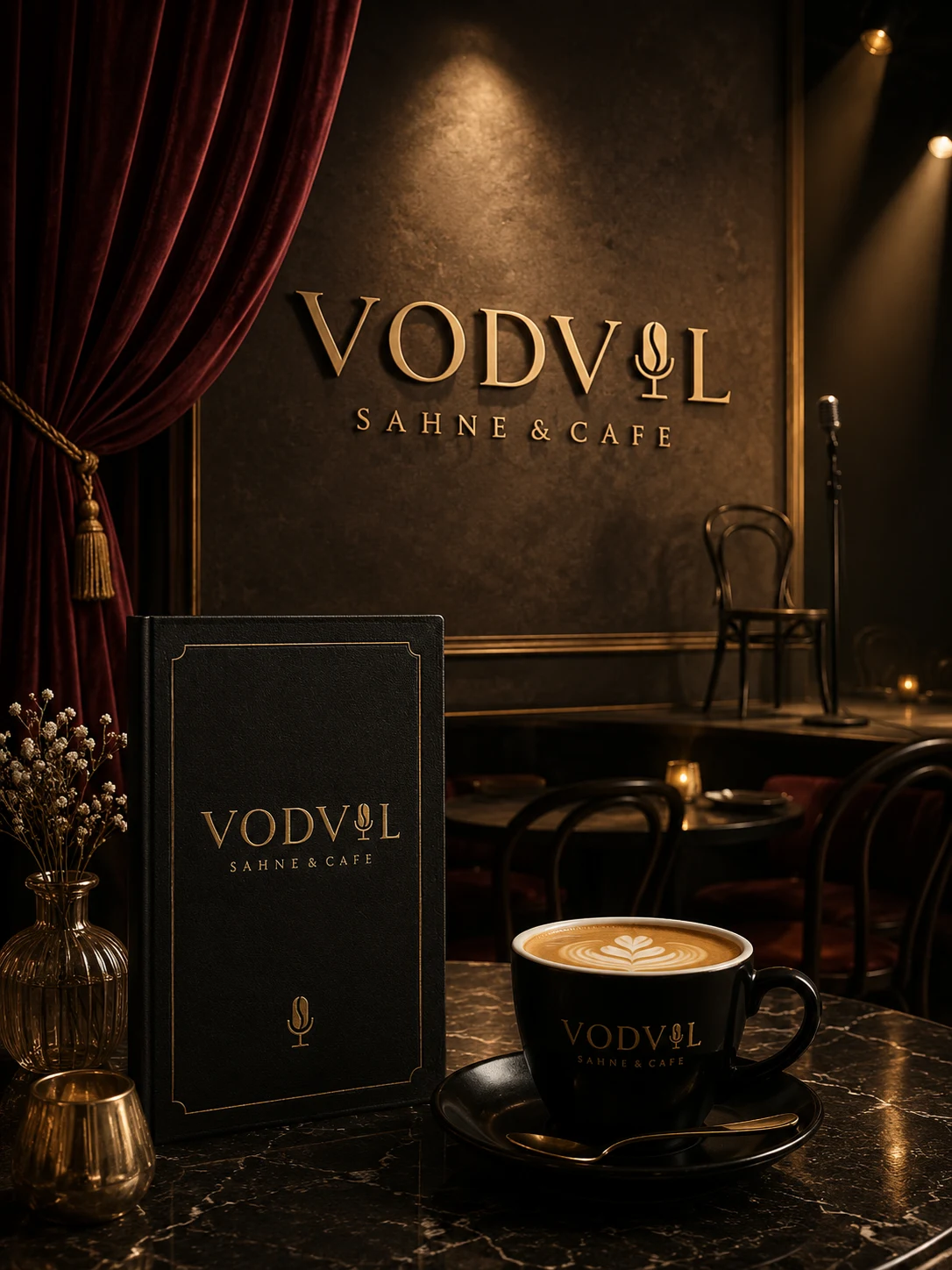 Vodvil Sahne & Cafe projesi uygulama örneği 6