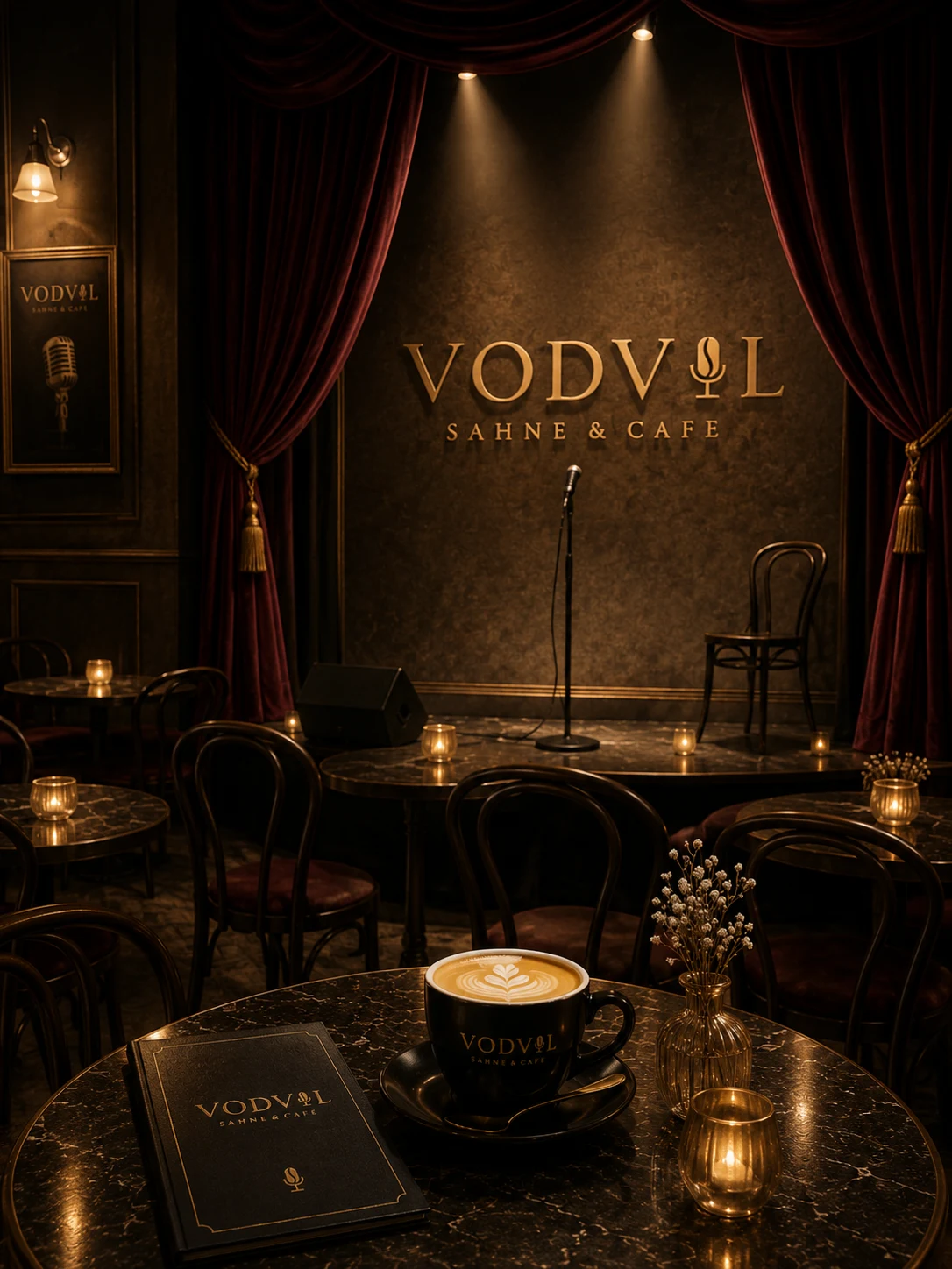 Vodvil Sahne & Cafe projesi uygulama örneği 8