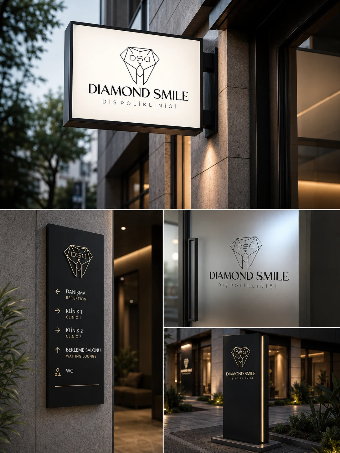 Diamond Smile Diş Polikliniği projesi uygulama örneği 5