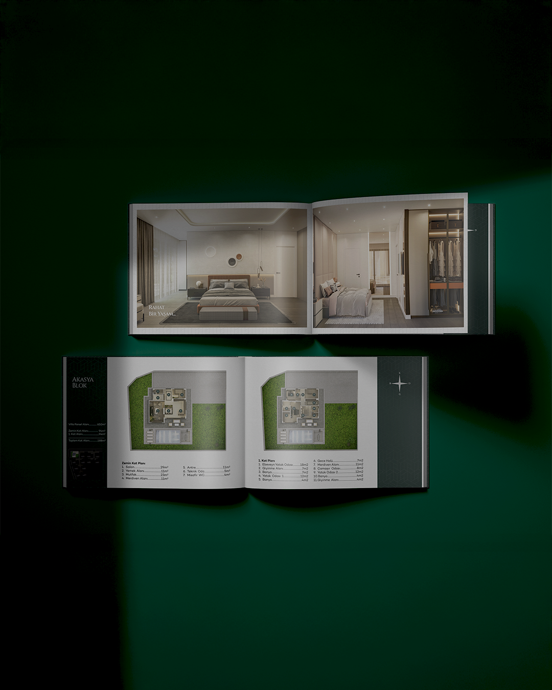 Lentus Villaları Katalog Tasarımı 6