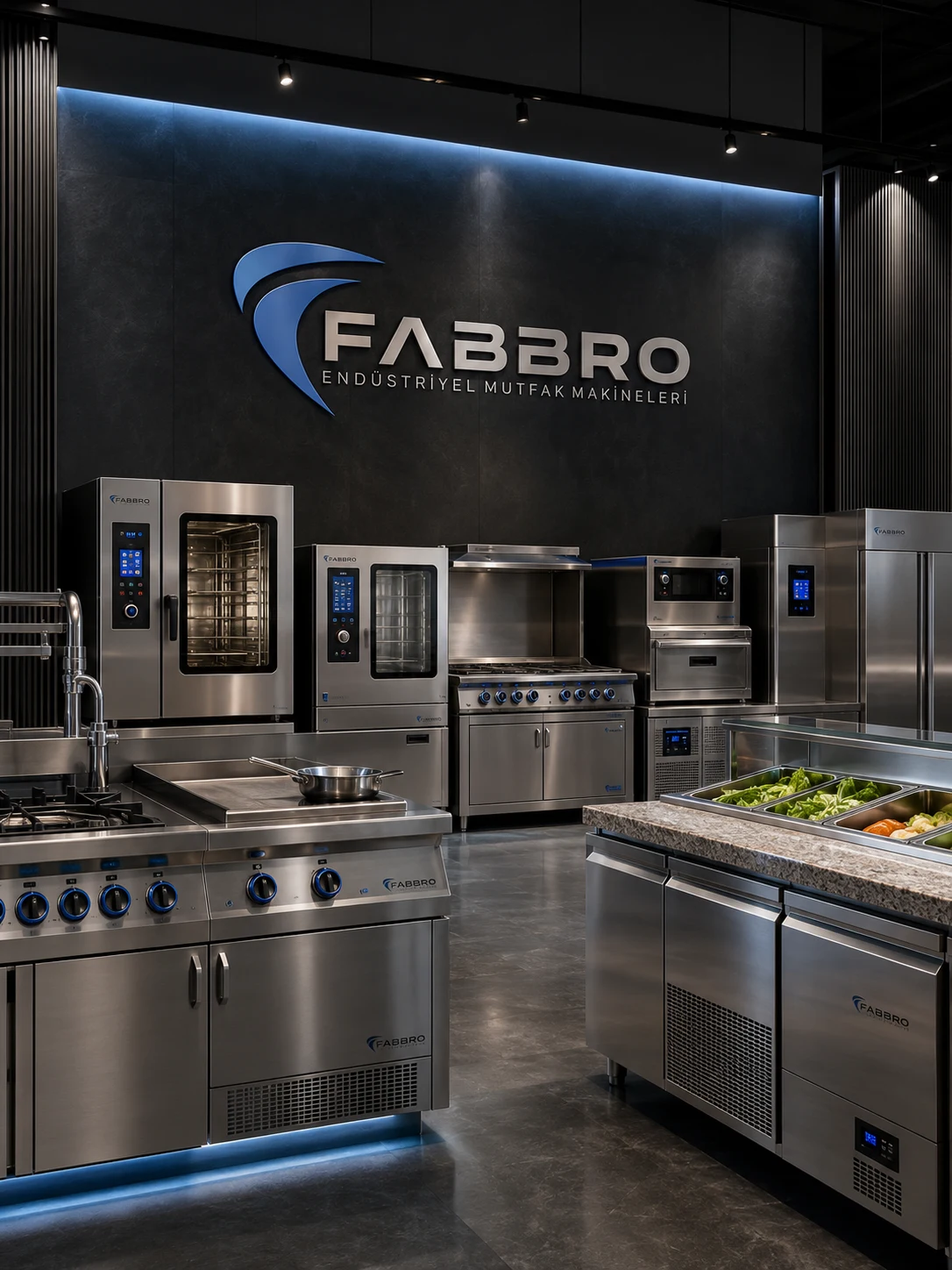 Fabbro Endüstriyel Mutfak projesi uygulama örneği 3