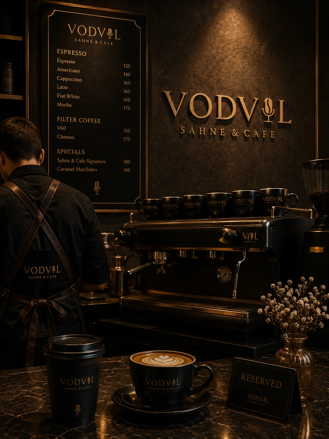 Vodvil Sahne & Cafe projesi uygulama örneği 7