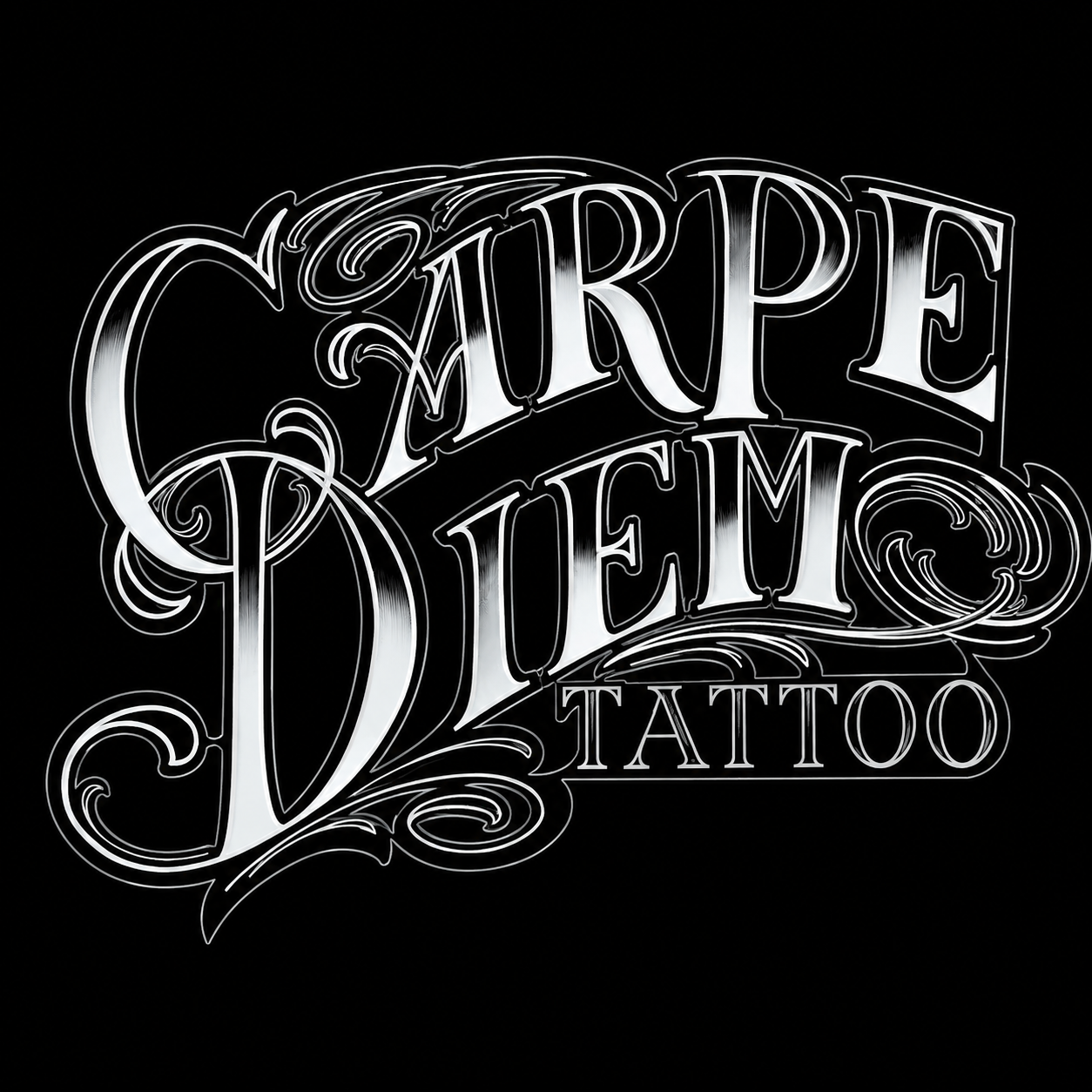 Carpe Diem Tattoo Logo