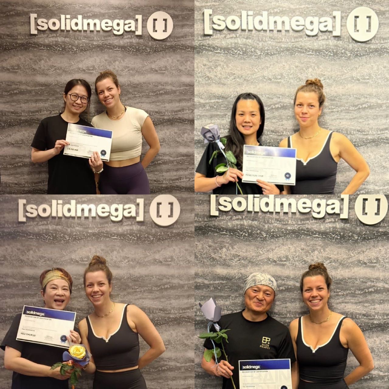 台灣超模機 SolidMega 首期師資培訓結業合照 第3張|Elite Pilates