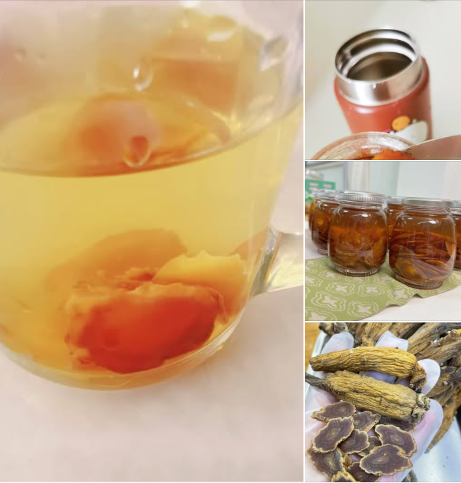 紅參蜂蜜茶