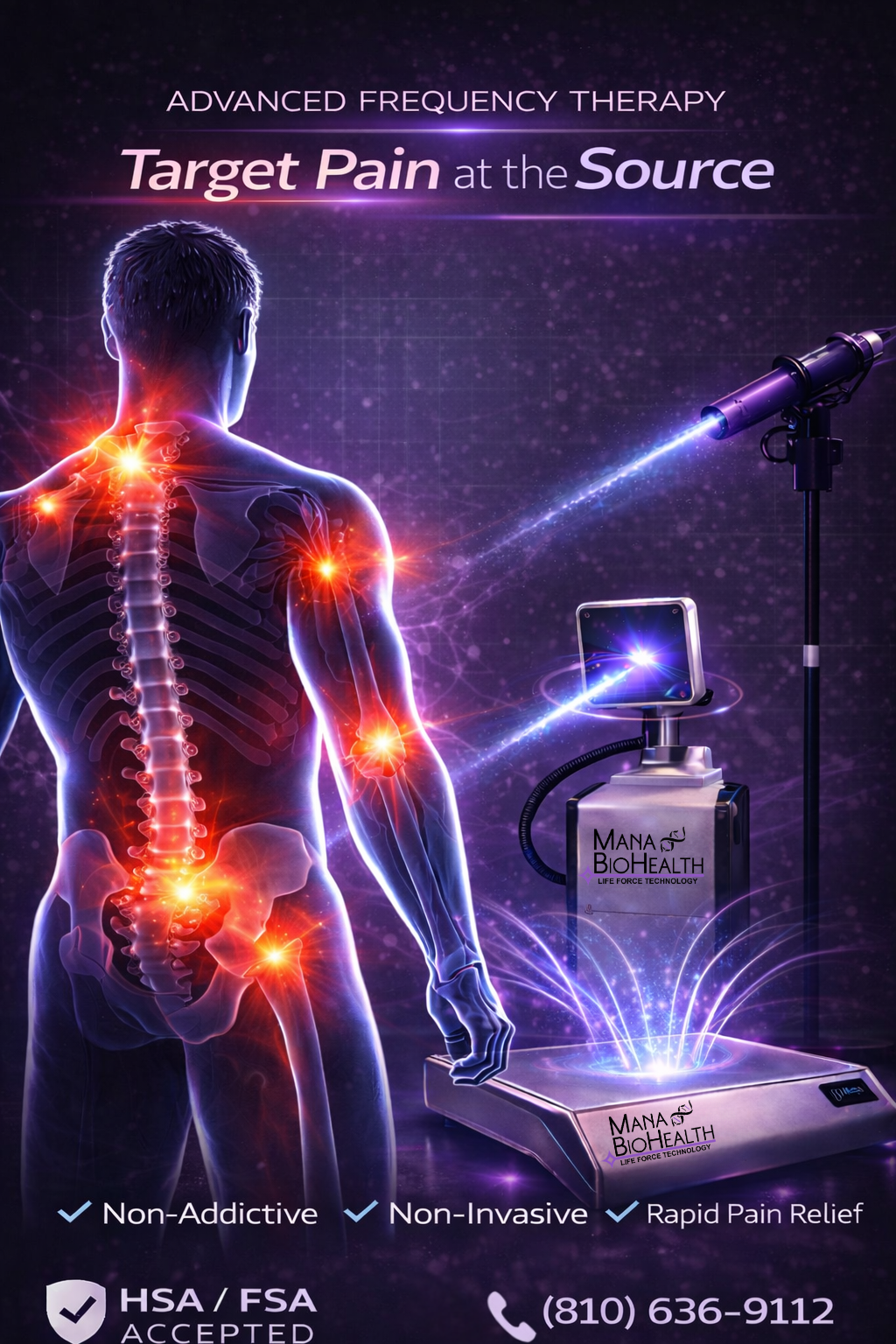 Mana BioHealth advanced recovery technology