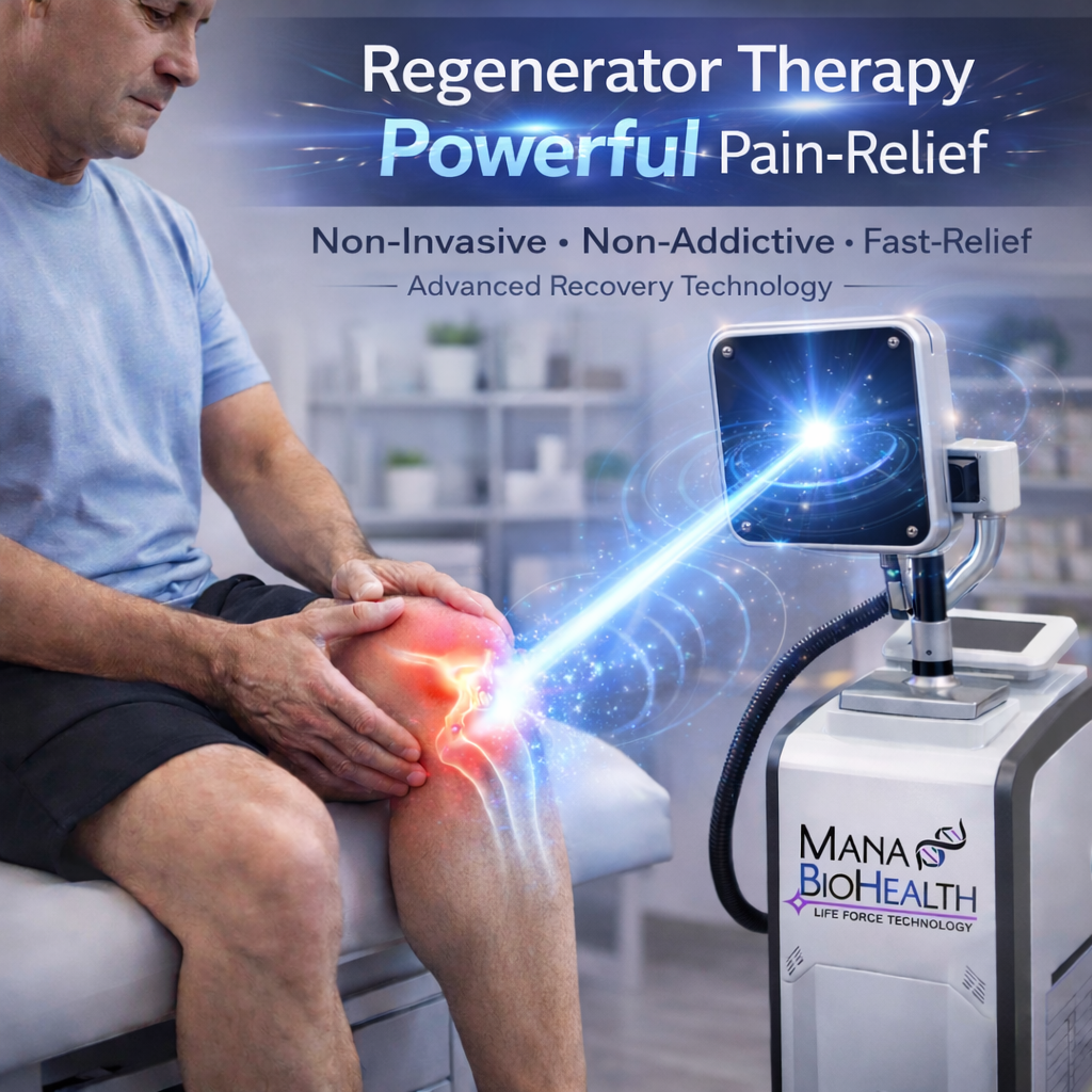 Regenerator Therapy device at Mana BioHealth