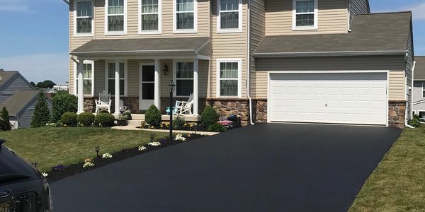 Spray Application — Residential Driveway