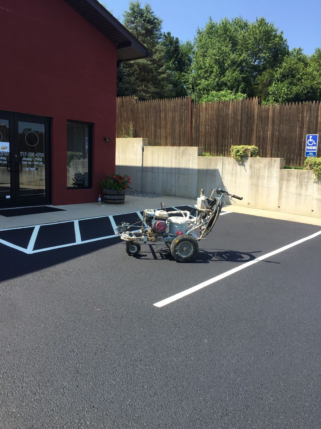 Hot Mix Patch — Commercial Lot