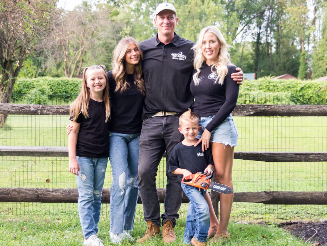 The McCreesh family - owners of McCreesh Tree Service
