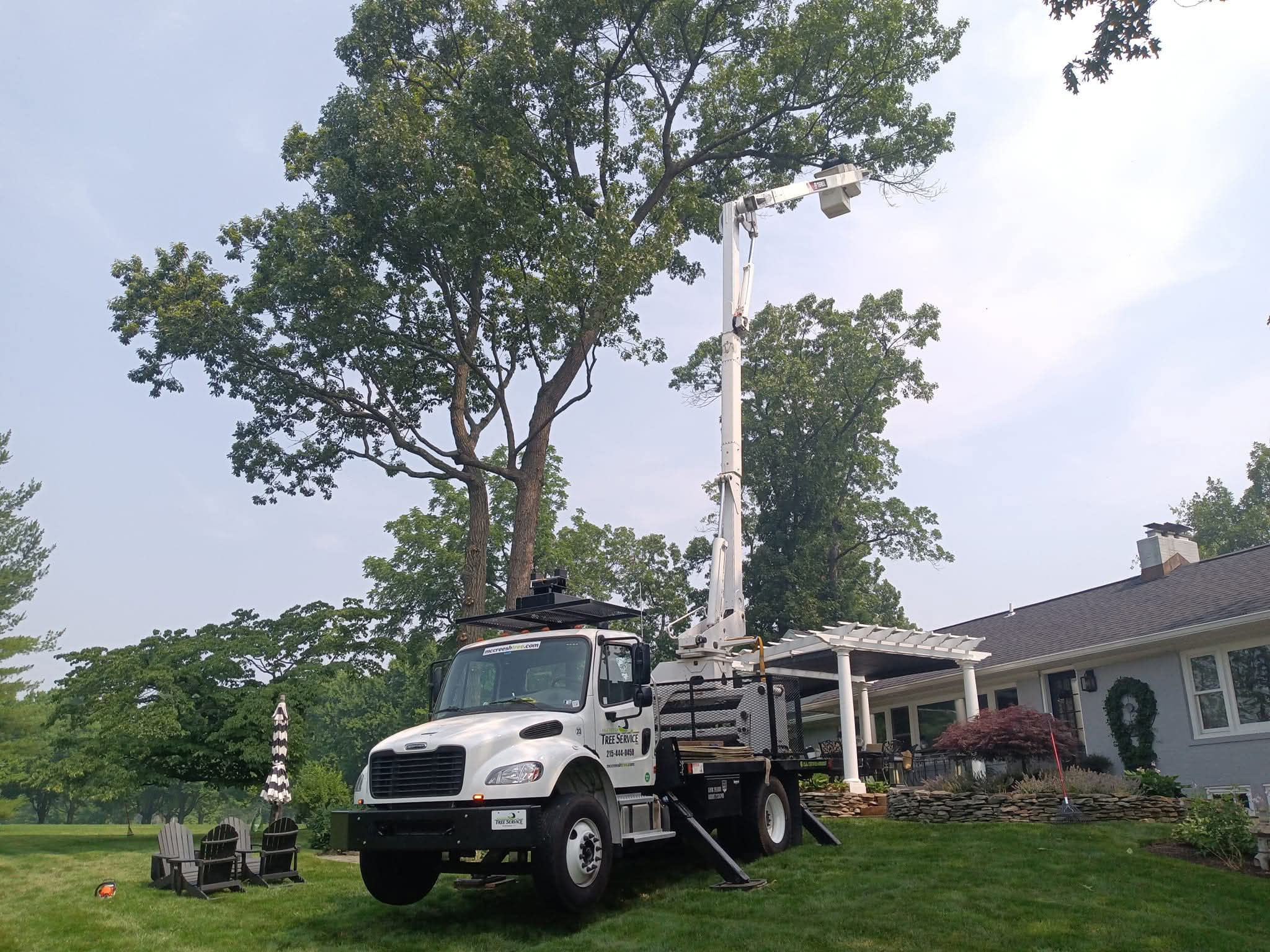 Commercial landscape and clearing work