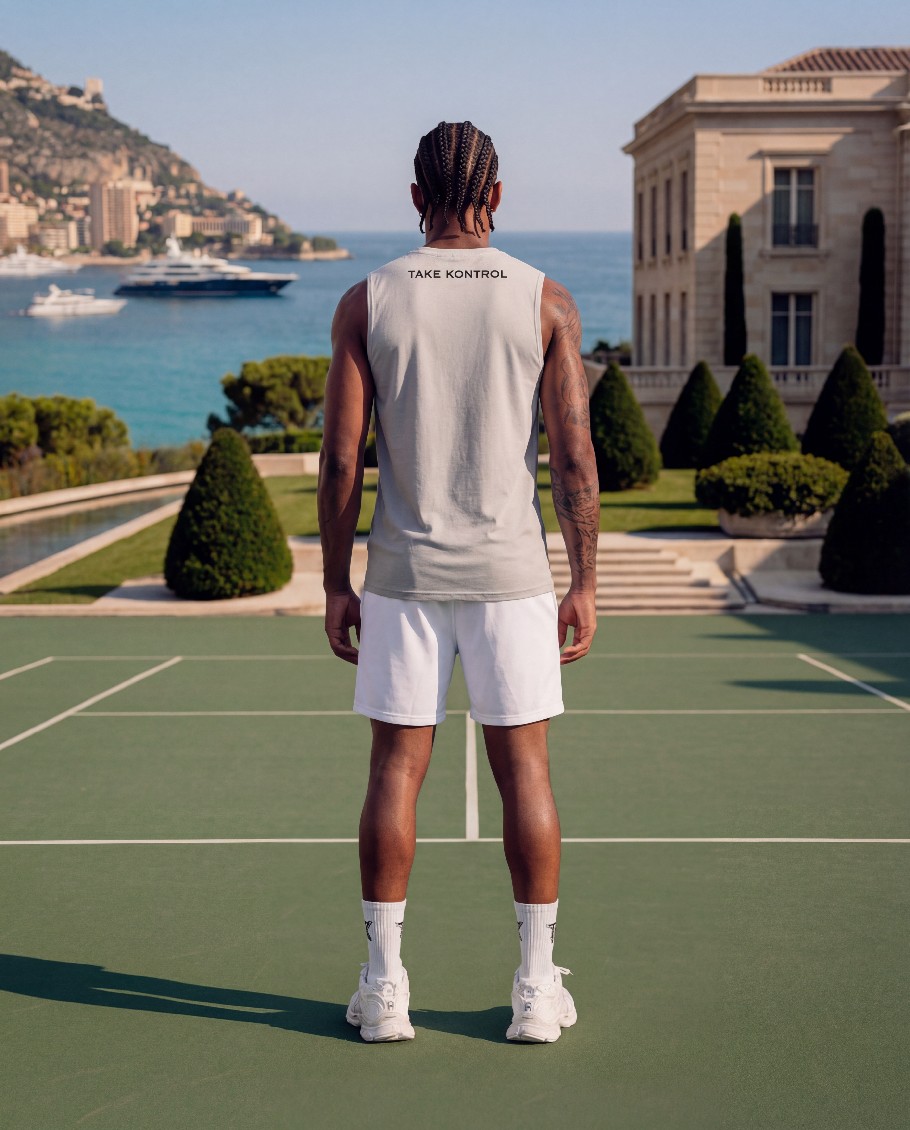 Locked In Tank — Grey back