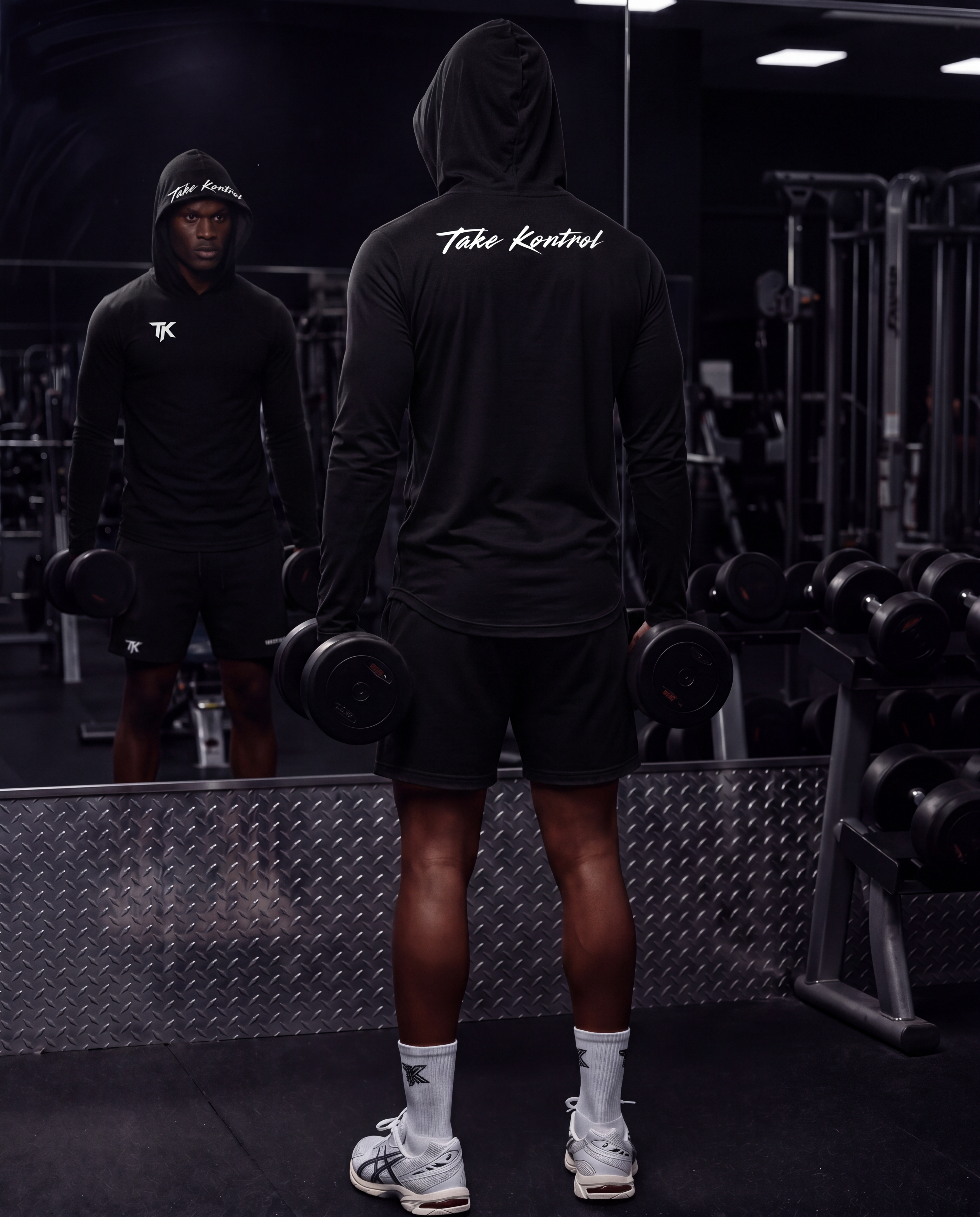 Zero Excuses Long Sleeve Hoodie — Black