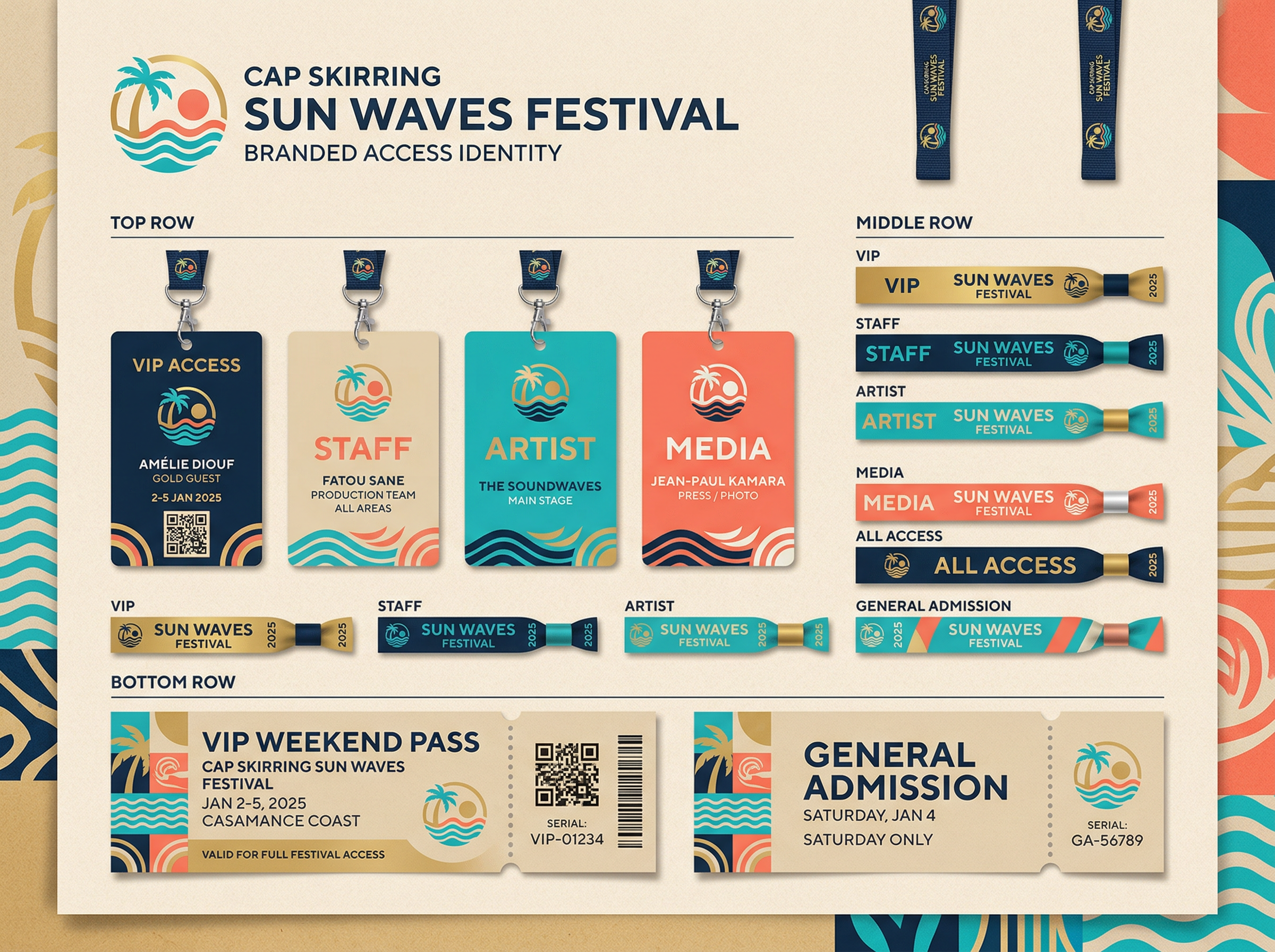 Badges Tickets Wristbands