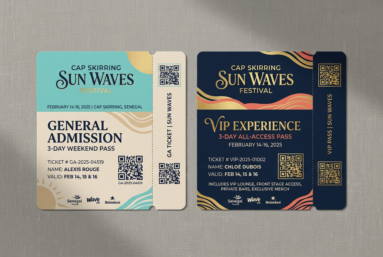 Tickets GA VIP Premium