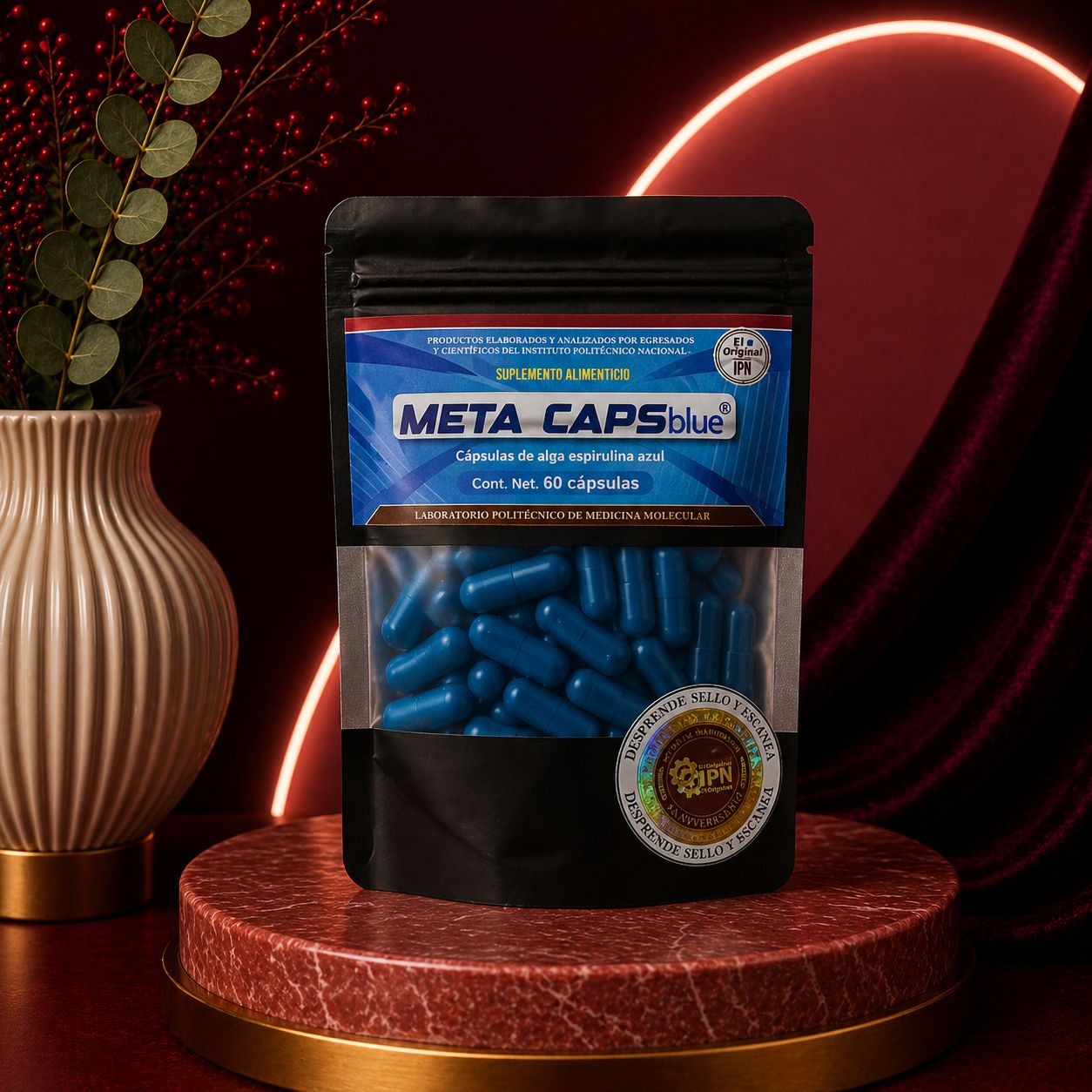 Meta Caps Blue