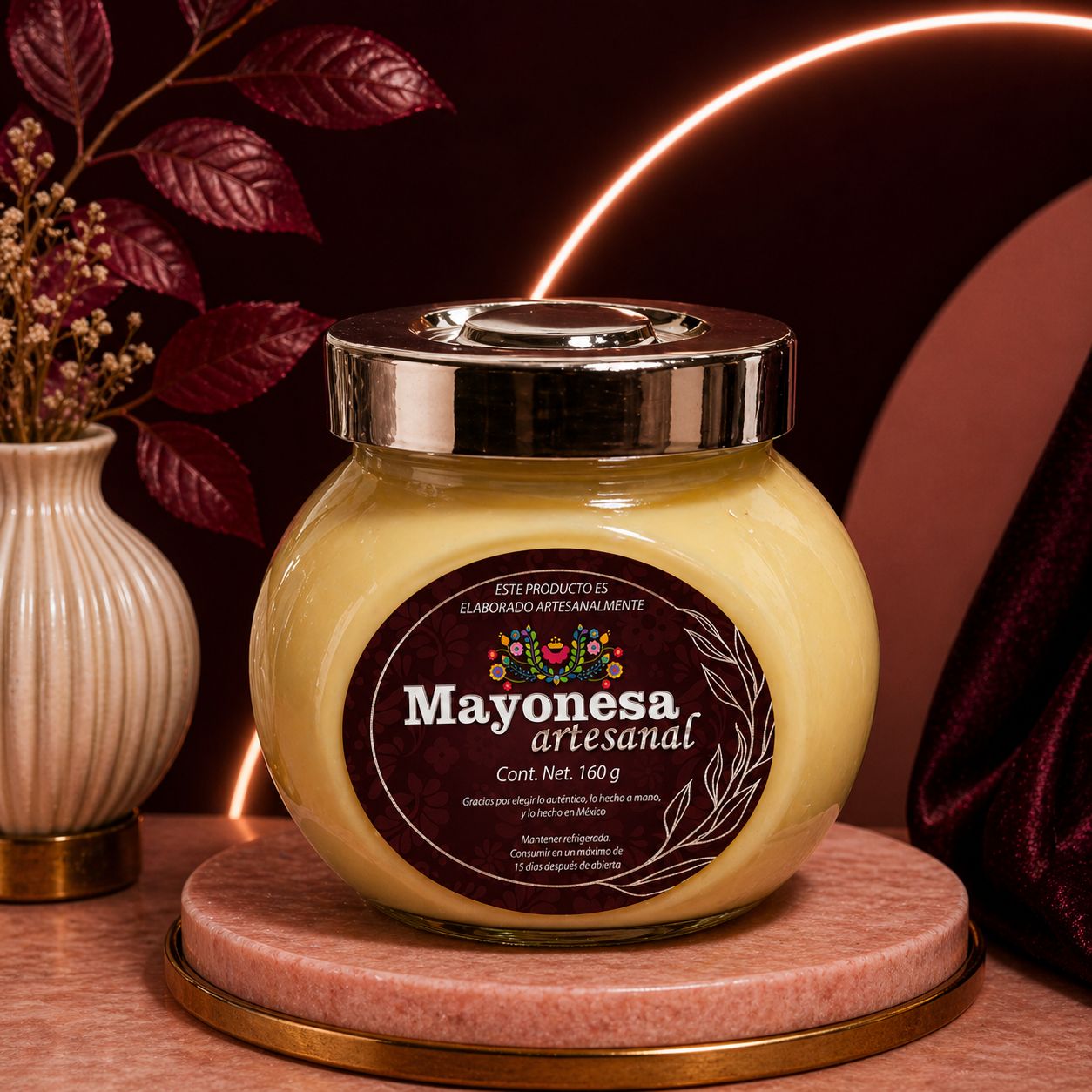 Mayonesa Artesanal con Mango